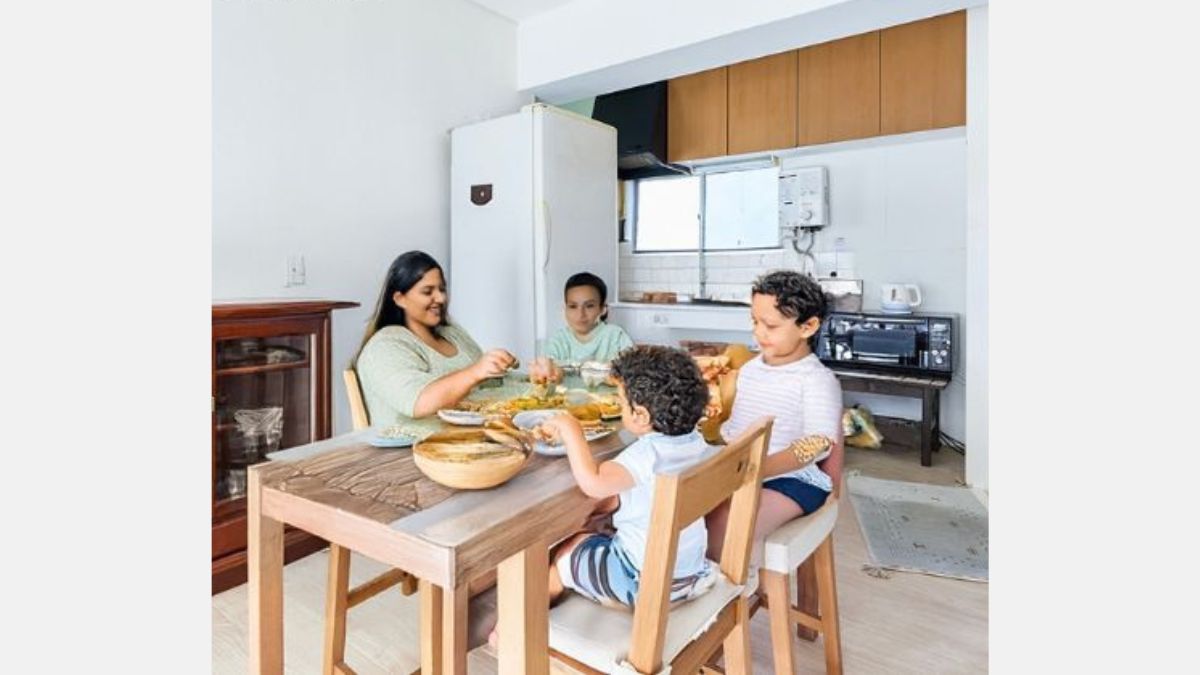 東京で7泊以上の家族旅行におすすめ!キッチン付き民泊G&R Houseでいつものような食卓を